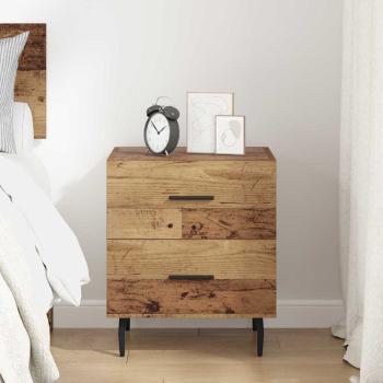 Nachttisch Altholz 40 x 35 x 47,5 cm Holzwerkstoff