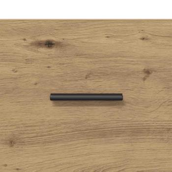 Nachttisch 2 pcs Eiche handwerklich 40 x 35 x 47,5 cm