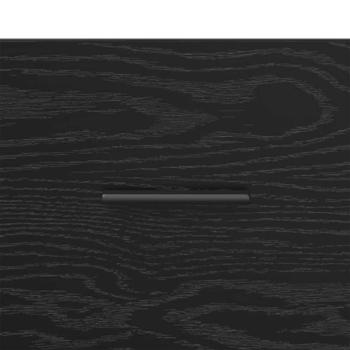 Nachttisch 2 pcs Schwarze Eiche 40 x 35 x 47,5 cm Holzwerkstoff