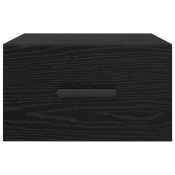 Nachttisch 2 pcs Schwarze Eiche 35 x 35 x 20 cm Holzwerkstoff