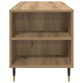 Couchtisch Eiche handwerklich 102 x 44,5 x 50 cm Holzwerkstoff