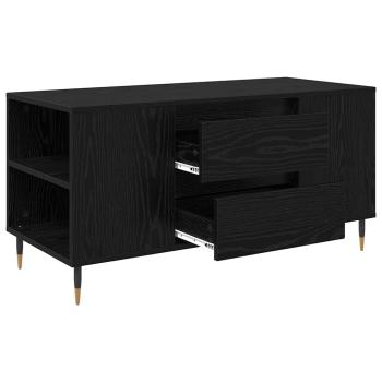 Couchtisch Schwarze Eiche 102 x 44,5 x 50 cm Holzwerkstoff