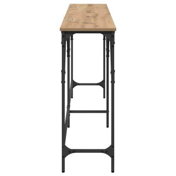 Konsolentisch Eiche handwerklich 180 x 29 x 75 cm Holzwerkstoff