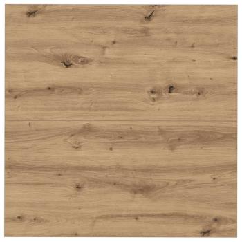 Couchtisch Eiche handwerklich 80 x 80 x 40 cm Holzwerkstoff