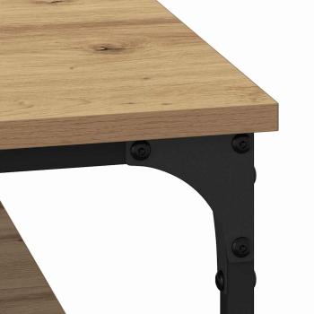 Couchtisch Eiche handwerklich 80 x 80 x 40 cm Holzwerkstoff