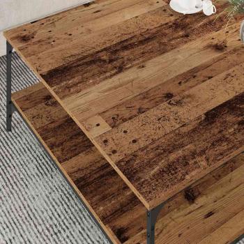 Couchtisch Altholz 100 x 100 x 40 cm Holzwerkstoff