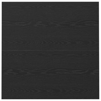 Couchtisch Schwarze Eiche 100 x 100 x 40 cm Holzwerkstoff