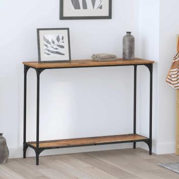 ARDEBO.de - Konsolentisch Altholz 101 x 30.5 x 75 cm Holzwerkstoff