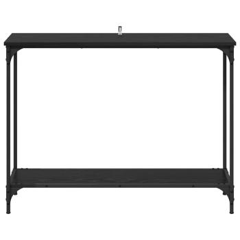 Konsolentisch Schwarze Eiche 101 x 30.5 x 75 cm Holzwerkstoff