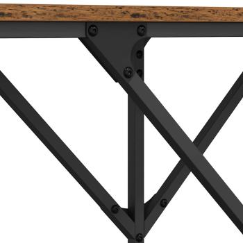 Konsolentisch Altholz 140 x 29 x 75 cm Holzwerkstoff