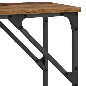 Konsolentisch Altholz 140 x 29 x 75 cm Holzwerkstoff