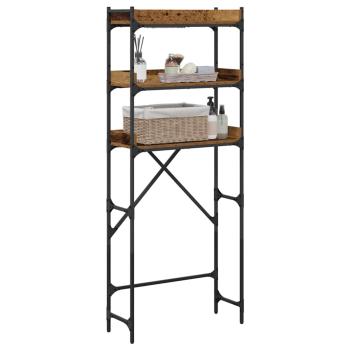 Waschmaschinenregal Altholz 67 x 25 x 163 cm Holzwerkstoff