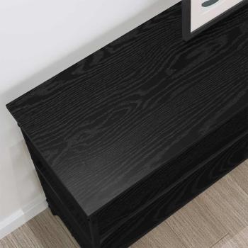 Konsolentisch Schwarze Eiche 100 x 32 x 75 cm Holzwerkstoff