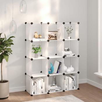 ARDEBO.de - Regalsystem mit 12 Würfeln Transparent PP