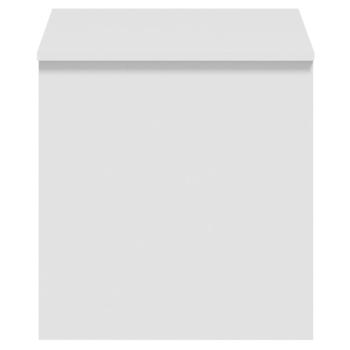 ARDEBO.de - Couchtisch Weiß 102x50,5x52,5 cm Holzwerkstoff