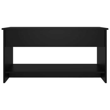 Couchtisch Schwarz 102x50x52,5 cm Holzwerkstoff