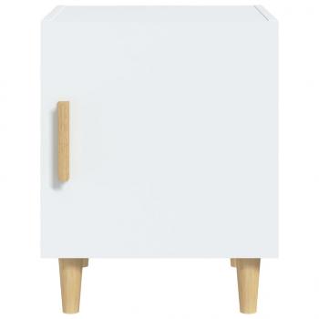 Nachttisch Weiß Holzwerkstoff