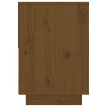 Nachttische 2 Stk. Honigbraun 60x34x51 cm Massivholz Kiefer