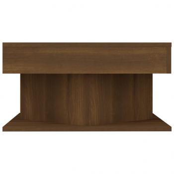 Couchtisch Braun Eichen-Optik 57x57x30 cm Holzwerkstoff