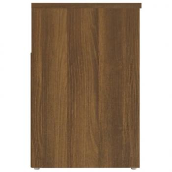 Schuhbank Braun Eichen-Optik 60x30x45 cm Holzwerkstoff