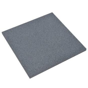 Fallschutzplatten 24 Stück Gummi 50x50x3 cm Grau