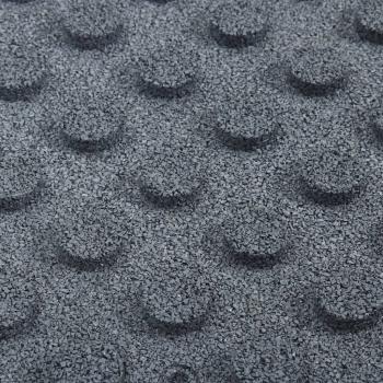 Fallschutzplatten 24 Stück Gummi 50x50x3 cm Grau