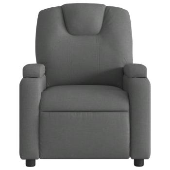 Relaxsessel Dunkelgrau Stoff