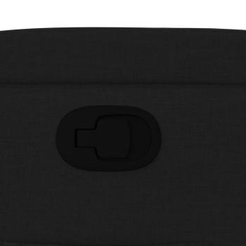 Relaxsessel Schwarzer Stoff