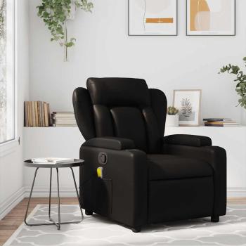 ARDEBO.de - Massage-Relaxsessel, Kunstleder, Schwarz
