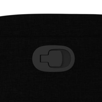 Relaxsessel Schwarzer Stoff