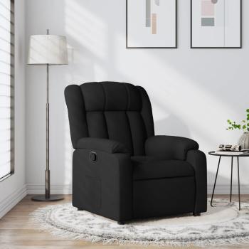 ARDEBO.de - Relaxsessel Schwarzer Stoff