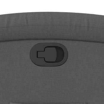 Relaxsessel, Stoff, Dunkelgrau