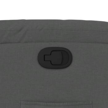 Relaxsessel, Stoff, Dunkelgrau