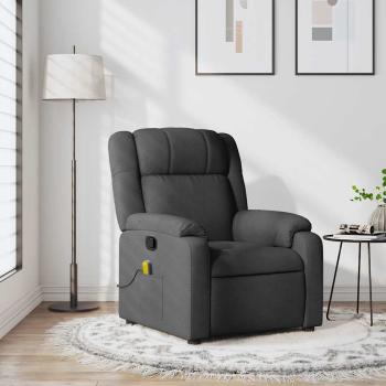 ARDEBO.de - Massage-Relaxsessel, Stoff, Dunkelgrau
