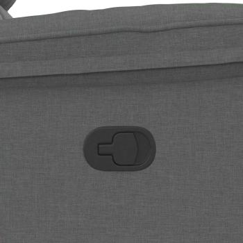 Relaxsessel, Stoff, Dunkelgrau