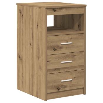 Schreibtisch mit Schrank Artisan Oak Engineered Wood