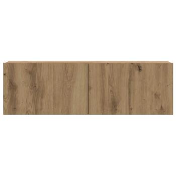 4-teiliges TV-Wandschrank-Set Artisan Oak 100x30x30 cm