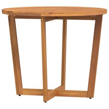 5-teiliges Garten-Ess-Set aus Massivholz Akazie