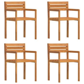 5-teiliges Garten-Ess-Set aus Massivholz Akazie