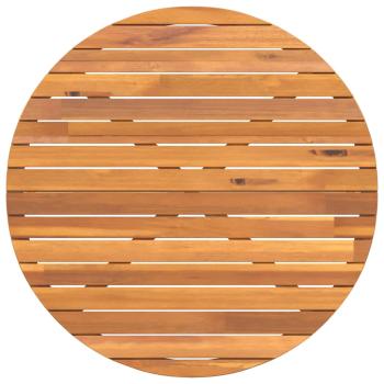 5-teiliges Garten-Ess-Set aus Massivholz Akazie