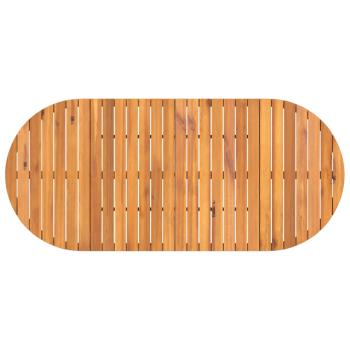 7-teiliges Garten-Ess-Set aus Massivholz Akazie