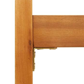 7-teiliges Garten-Ess-Set aus Massivholz Akazie