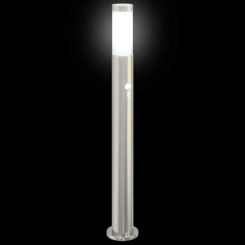 Pollerleuchte mit Sensor 80 cm Edelstahl IP44