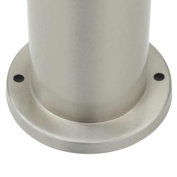 Pollerleuchte mit Sensor und Steckdose 110 cm Edelstahl IP44