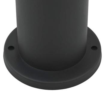 Pollerleuchten mit Auslass 3er 80 cm Edelstahl IP44