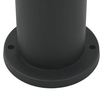 Pollerleuchten mit Sensor&Steckdose 3er 80 cm Edelstahl IP44