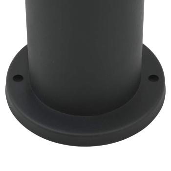 Pollerleuchte mit Sensor und Steckdose 110 cm Edelstahl IP44