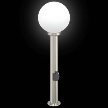 Pollerleuchte mit Auslass 80 cm Edelstahl IP44