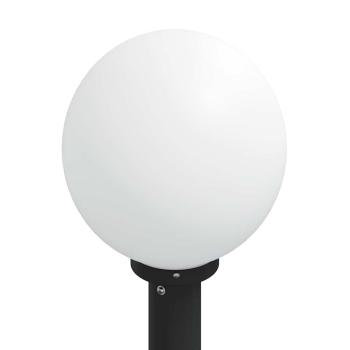 Pollerleuchte mit Sensor 80 cm Schwarz IP44