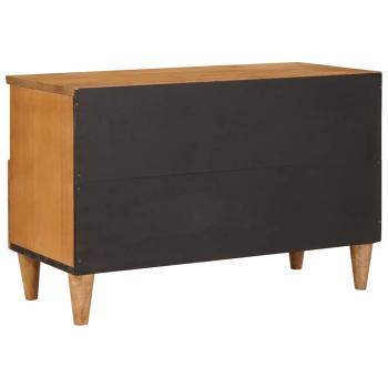 TV-Schränk Hellbraun 70 x 33 x 46 cm massives Mangoholz